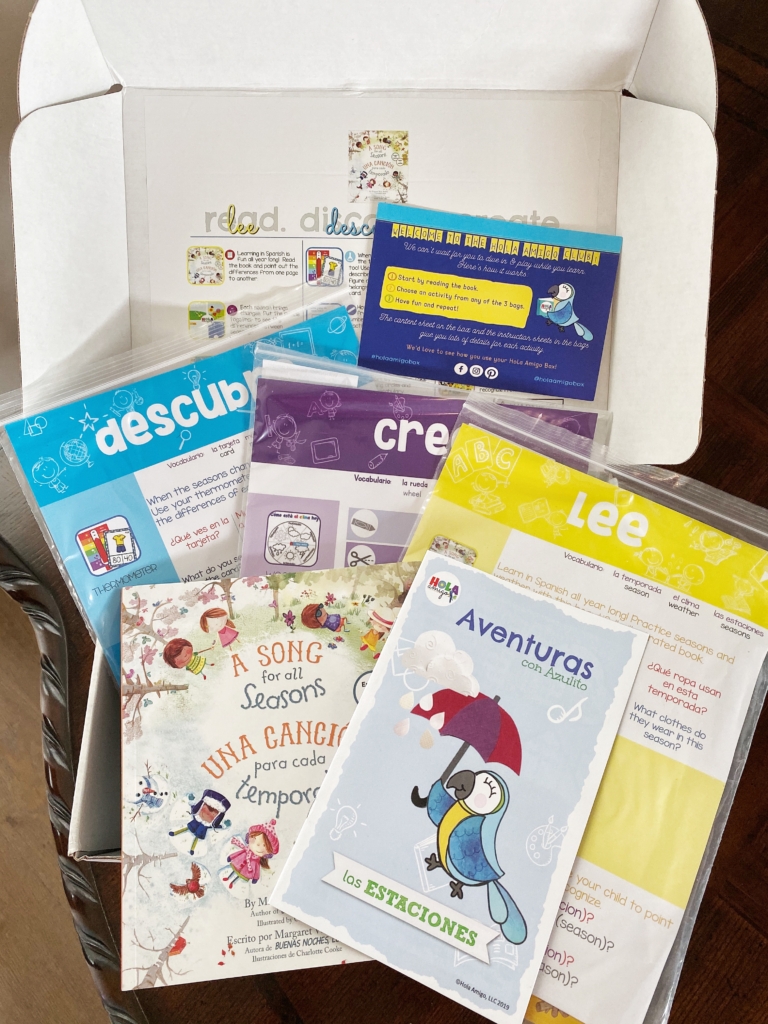 Hola Amigo Box, A new & versatile resource for families learning Spanish
